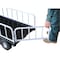 Vestil Traction Drive Cart Top Load With Gate 750 lb 24 3/4 x 46 NE-CART-2 - alternate 5